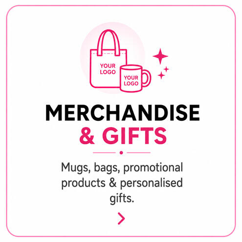 Personalised merchandise and promotional gifts